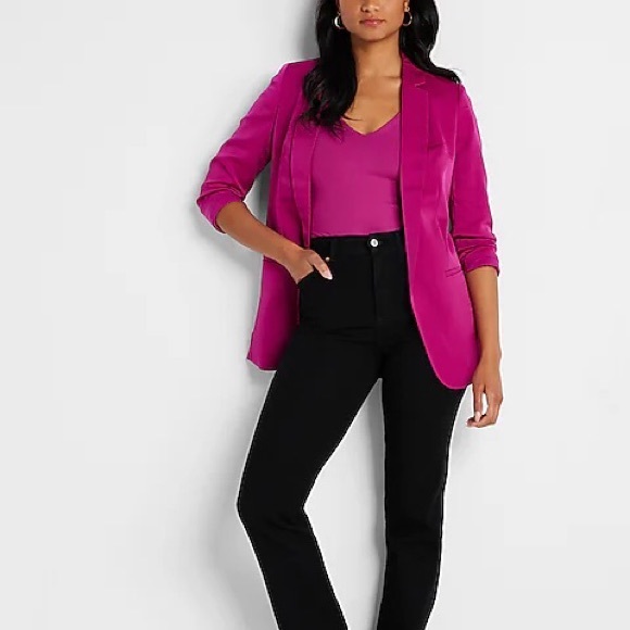 Vibrant Pink Women's Bodysuit - Picture 2 of 8